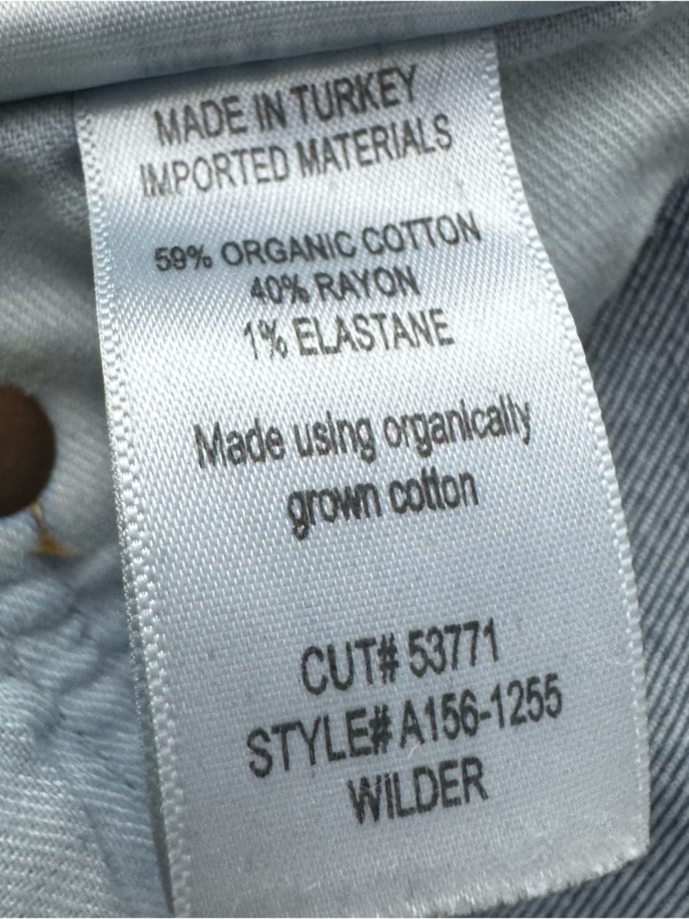 AGOLDE Wilder Jeans High Rise Straight Leg Medium Wash Womens 24 - Picture 9 of 10